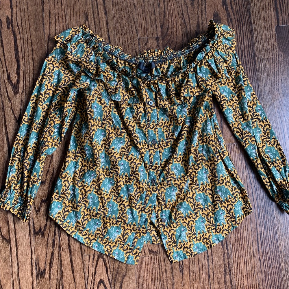 JCrew Off Shoulder Top